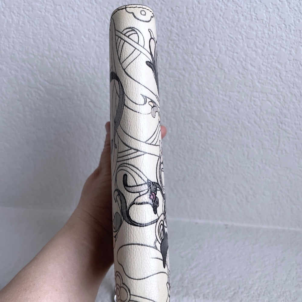 Prada Signature X James Jean Rabbit Print Leather Wallet on Chain Crossbody Bag - Picture 3 of 12